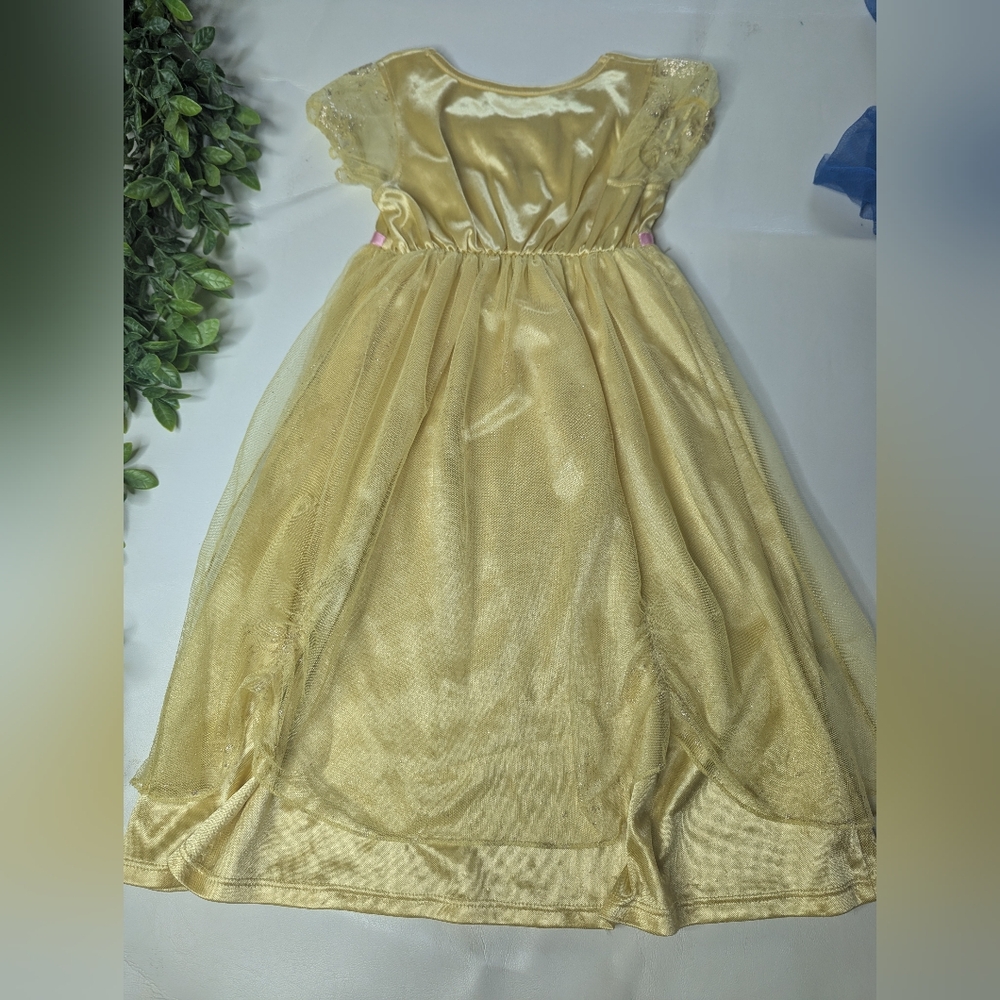 Dress Up Disney Princess Gown Bundle Frozen Elsa Anna Belle 4 4T 5T - Picture 10 of 16